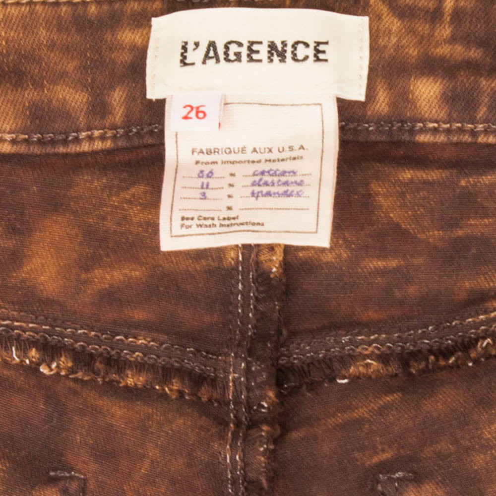 L'AGENCE PREMAZANE ("COATED") BRAON FARMERKE - Slika 4