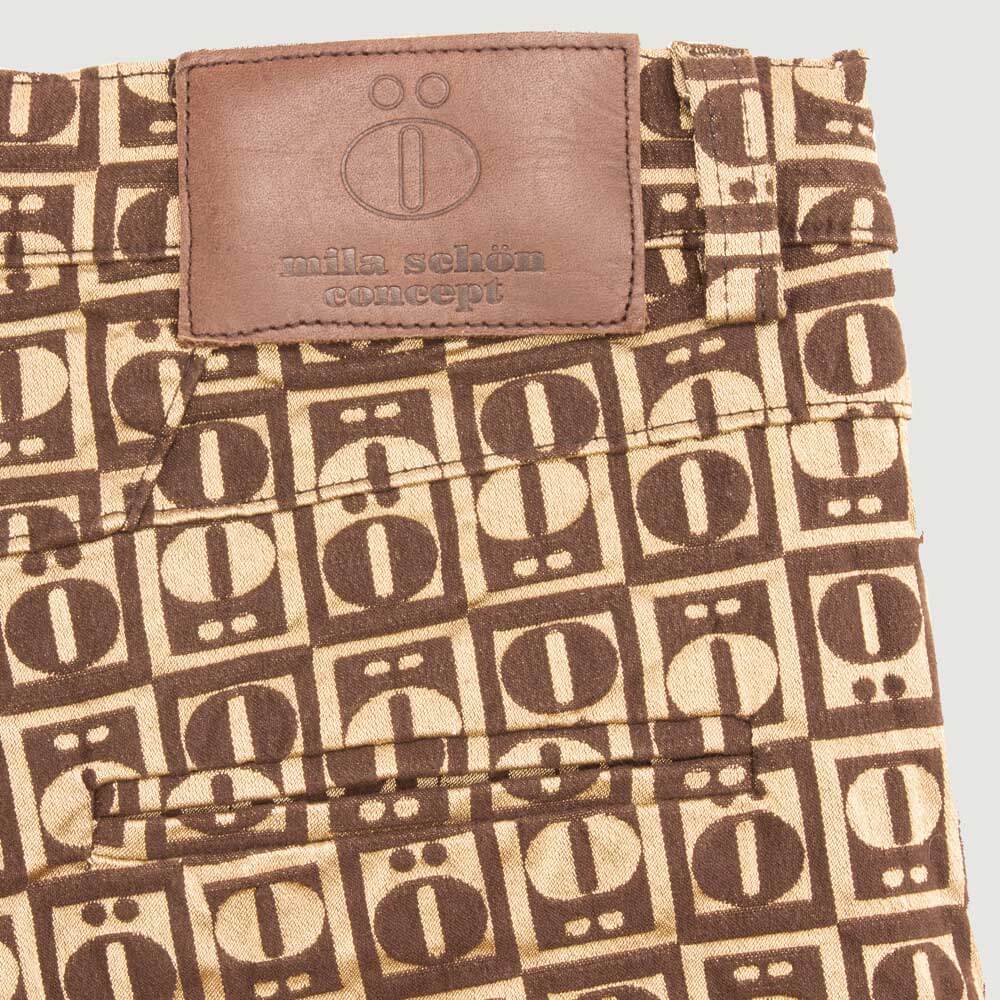 MILA SCHÖN PANTALONE SA LOGO PRINTOM - Slika 4