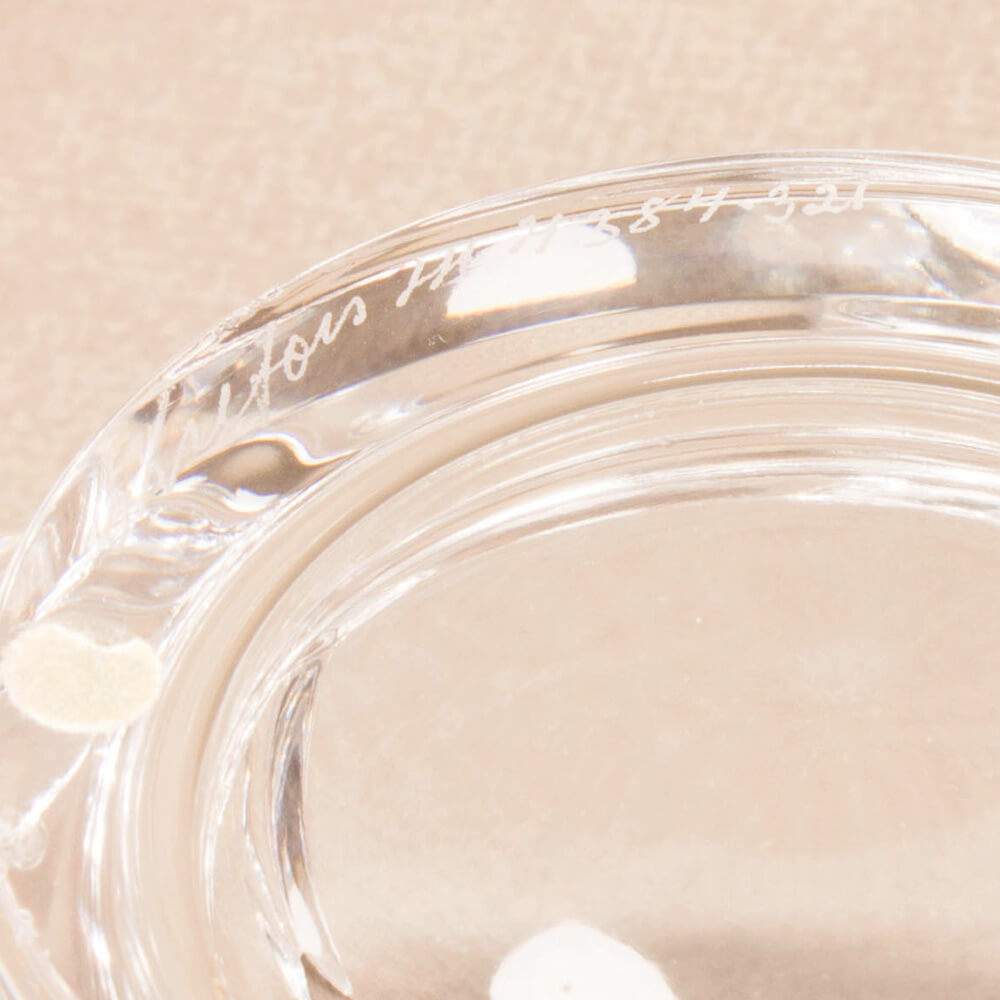 ORREFORS "CORONA" VINTAGE KRISTALNA ČINIJA - Slika 4